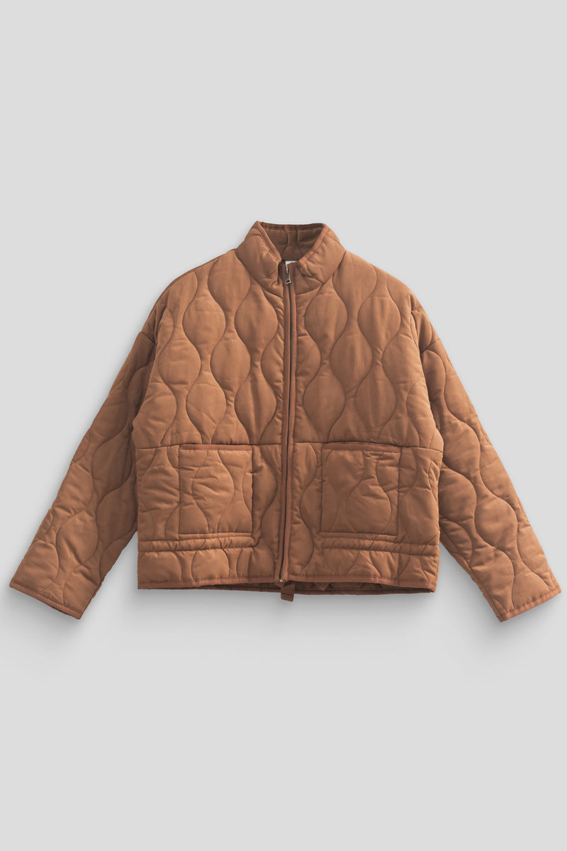 Quilted Drawstring-Hem Jacket | Forever 21 Womens