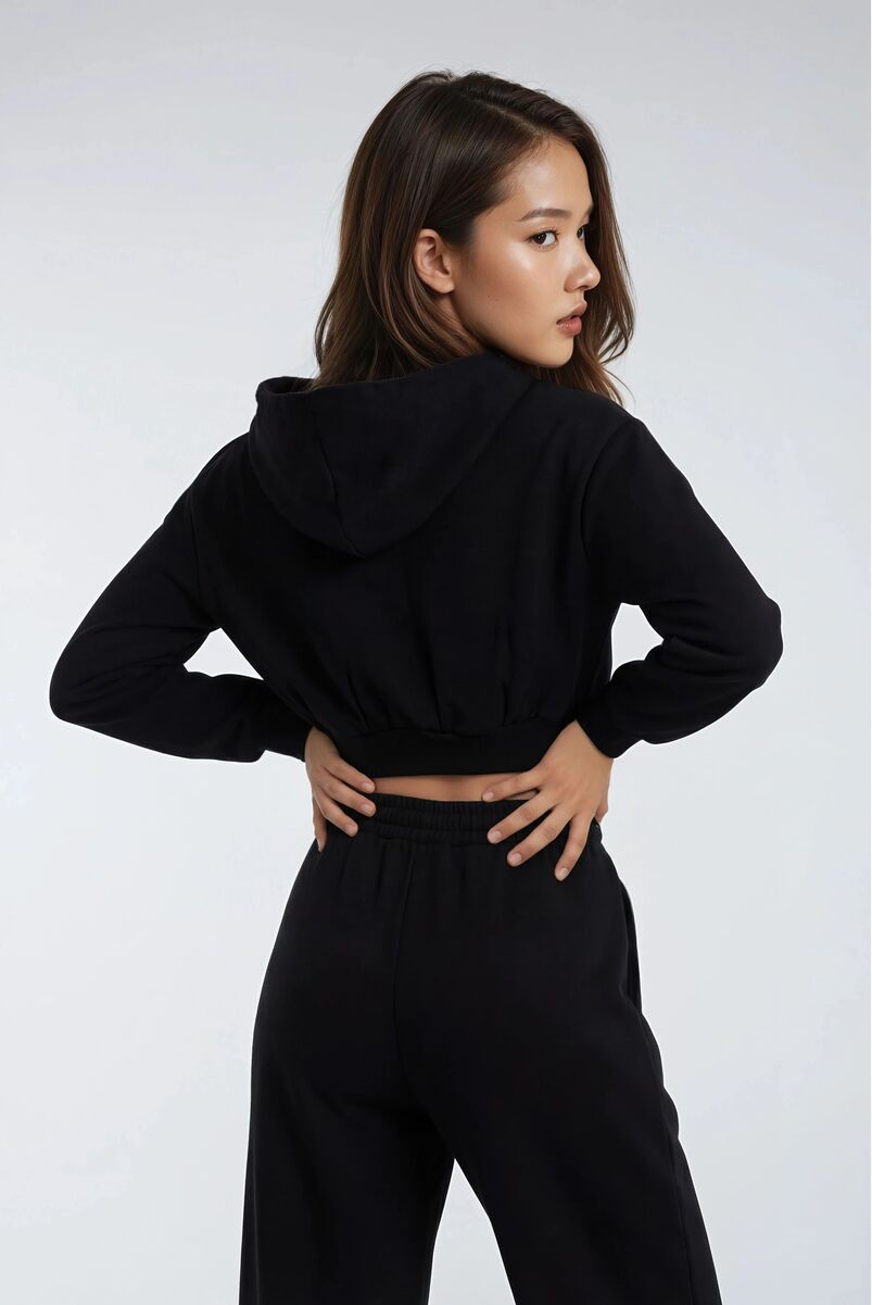 Cropped Embellished Hoodie | Forever 21 Womens