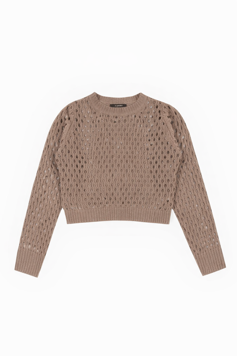 Open-Knit Crochet Sweater | Forever 21 Womens