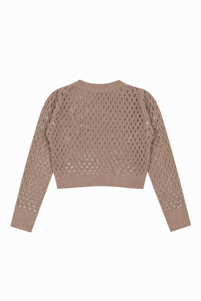 Open-Knit Crochet Sweater | Forever 21 Womens