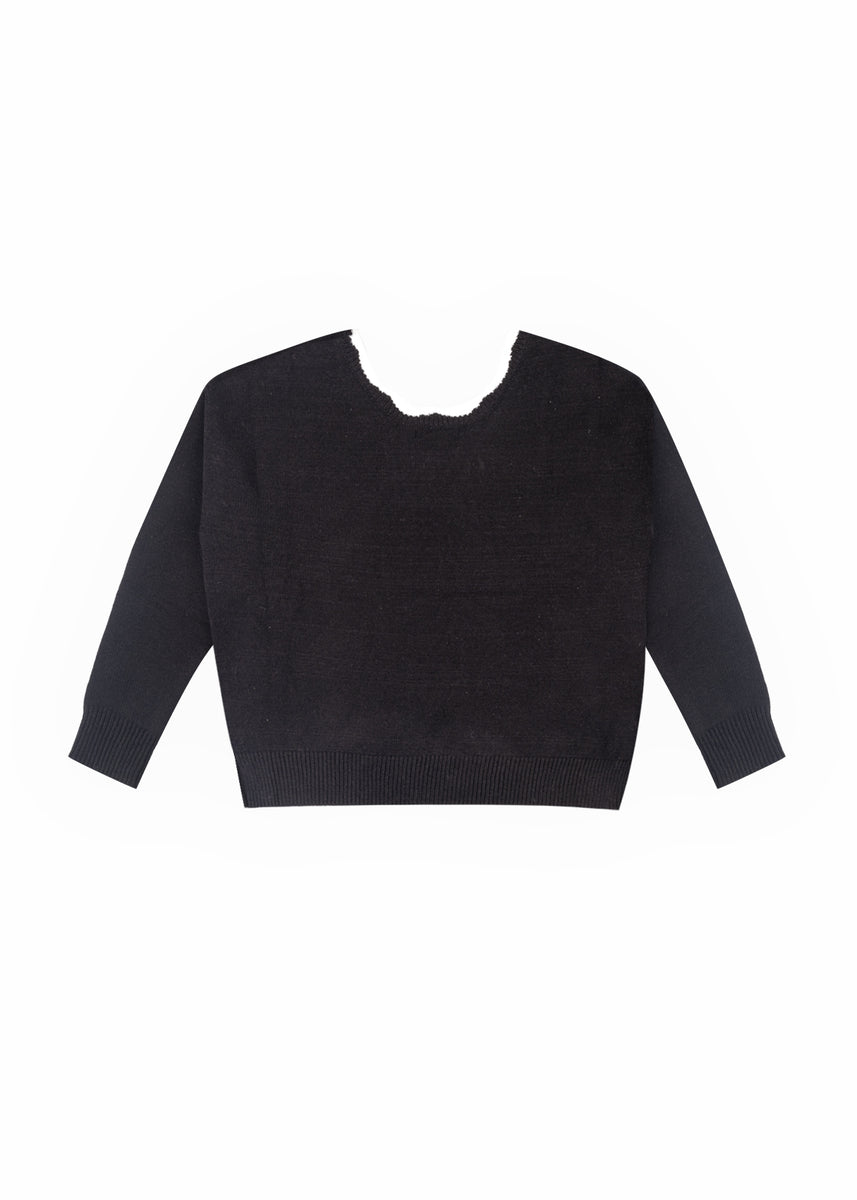 Velvet Bow Open-Front Knit Sweater | Forever 21 Womens