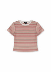 Rib-Knit Striped Baby Tee | Forever 21 Womens