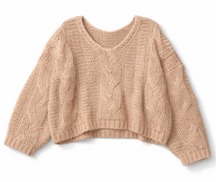 V-Neck Cable Knit Sweater | Forever 21 Womens