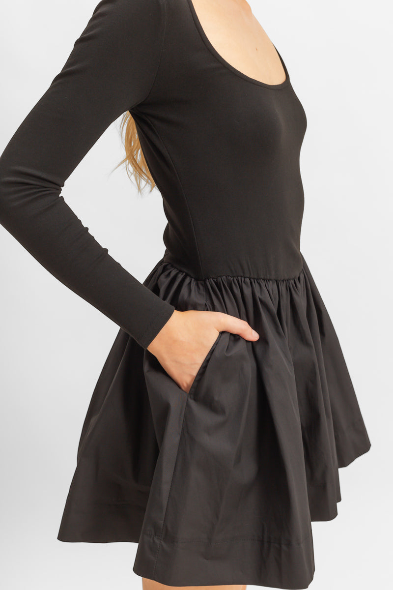Scoop-Neck Mini Skater Dress | Forever 21 Womens