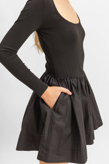 Scoop-Neck Mini Skater Dress | Forever 21 Womens