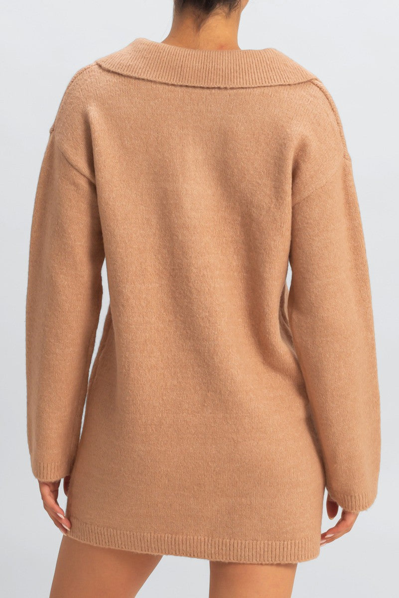 Collared Sweater Dress | Forever 21 Womens