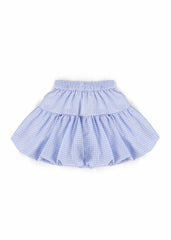 Pleated Bow Gingham Mini Skirt | Forever 21 Womens