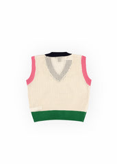 Colorblock V-Neck Sweater Vest | Forever 21 Womens