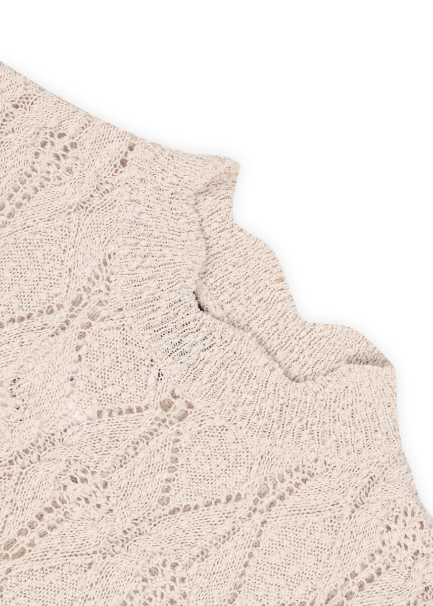 Sleeveless Side-Tie Crochet Knit Top | Forever 21 Womens