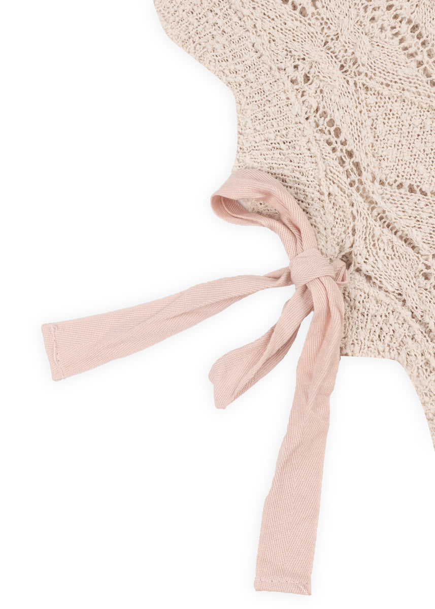 Sleeveless Side-Tie Crochet Knit Top | Forever 21 Womens