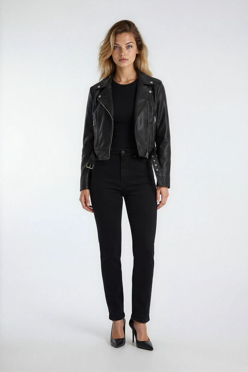 Faux Leather Moto Jacket | Forever 21 Womens