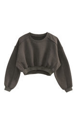Exposed-Seam Cropped Pullover | Forever 21 Womens