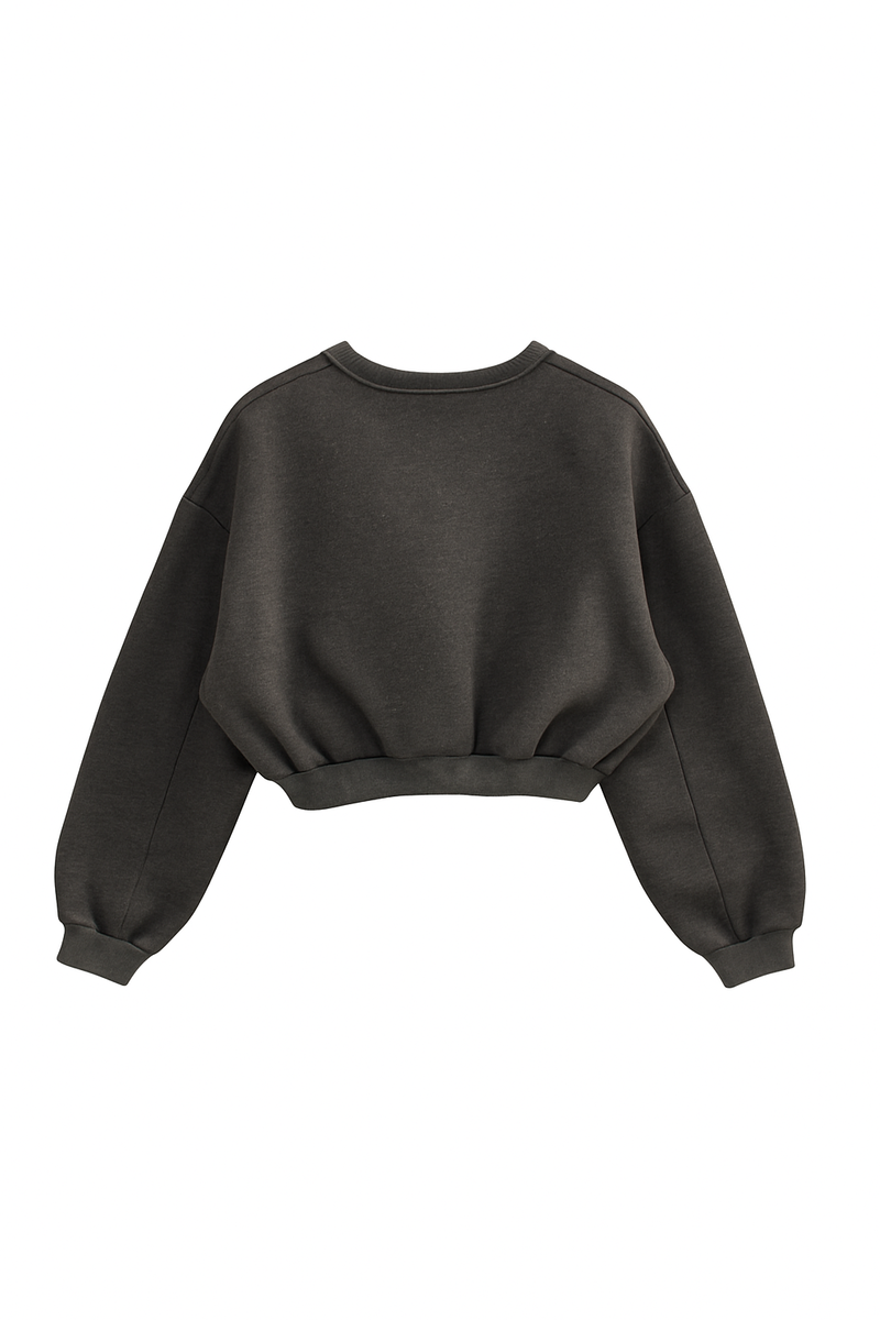 Exposed-Seam Cropped Pullover | Forever 21 Womens