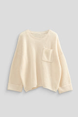 Oversized Patch Pocket Sweater | Forever 21 Womens