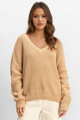 V-Neck Knit Sweater | Forever 21 Womens