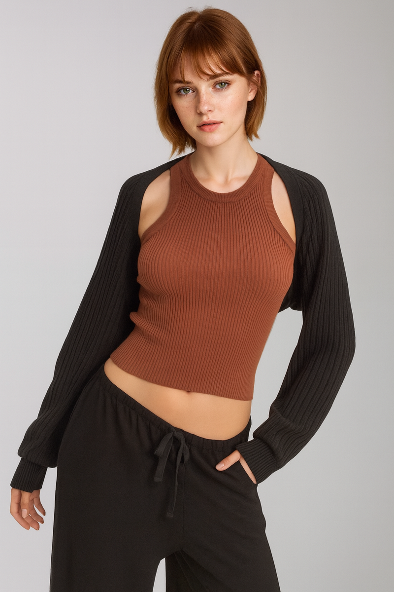 Ribbed Bolero Shrug | Forever 21 Womens