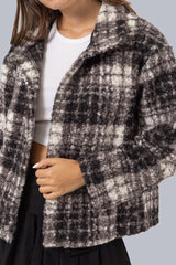 Plaid Boucle Jacket | Forever 21 Womens