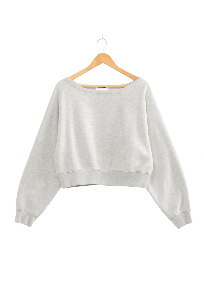 Off-The-Shoulder Cropped Fleece Pullover | Forever 21 Womens