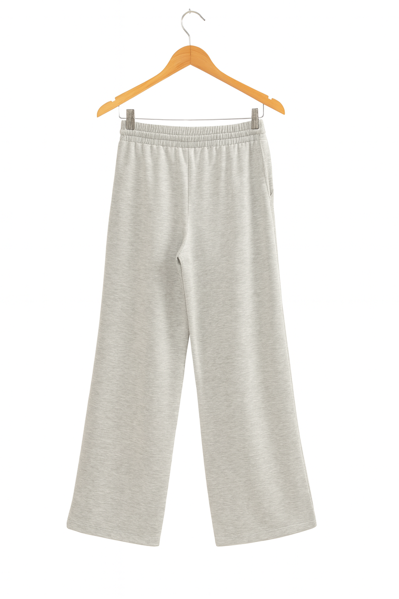 Wide-Leg Scuba Sweatpants | Forever 21 Womens
