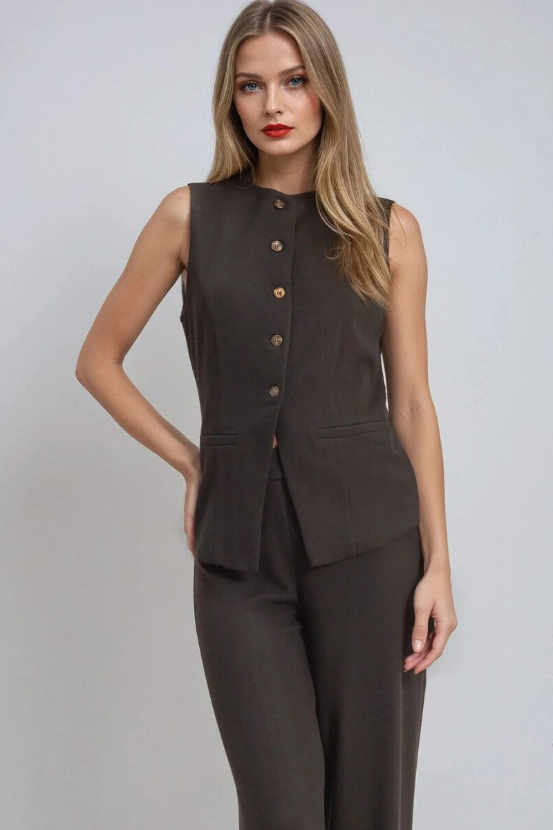 Knit Vest & Pant Set | Forever 21 Womens