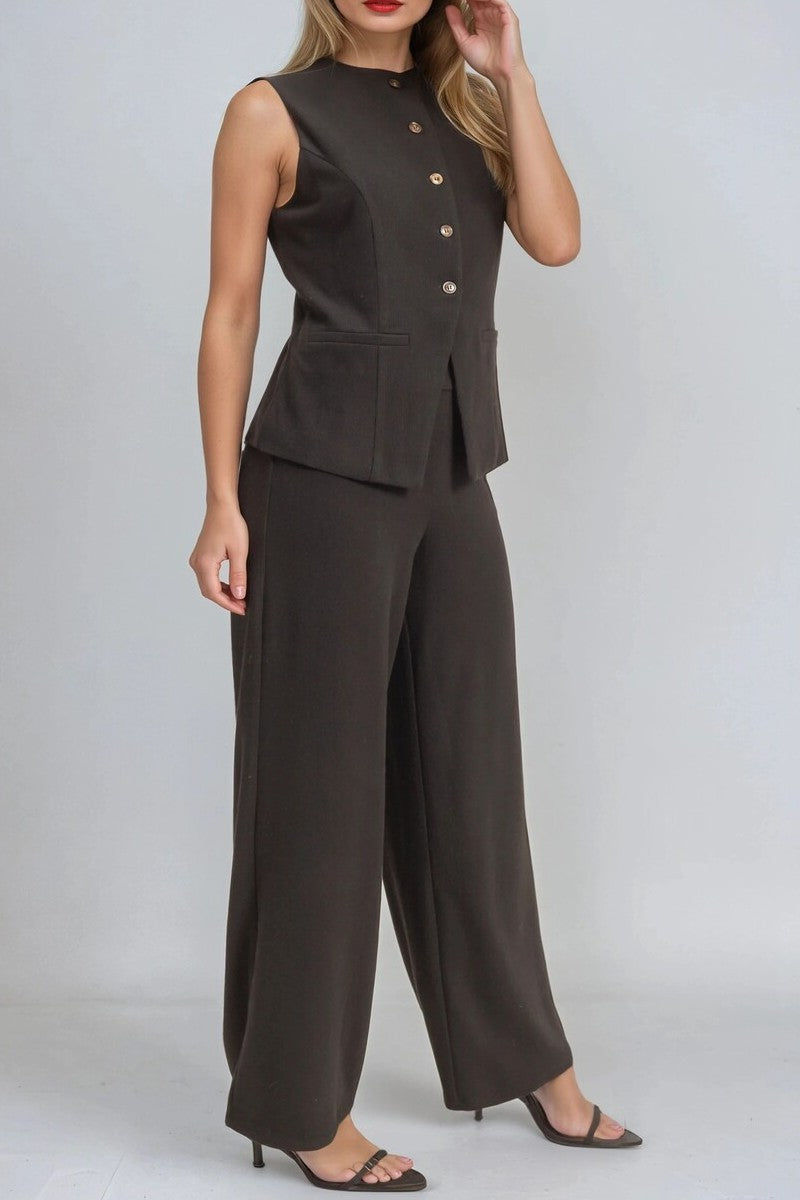 Knit Vest & Pant Set | Forever 21 Womens