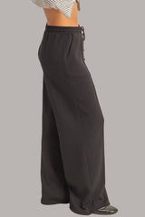 Straight-Leg Scuba Pintucked Sweatpants | Forever 21 Womens