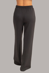 Straight-Leg Scuba Pintucked Sweatpants | Forever 21 Womens