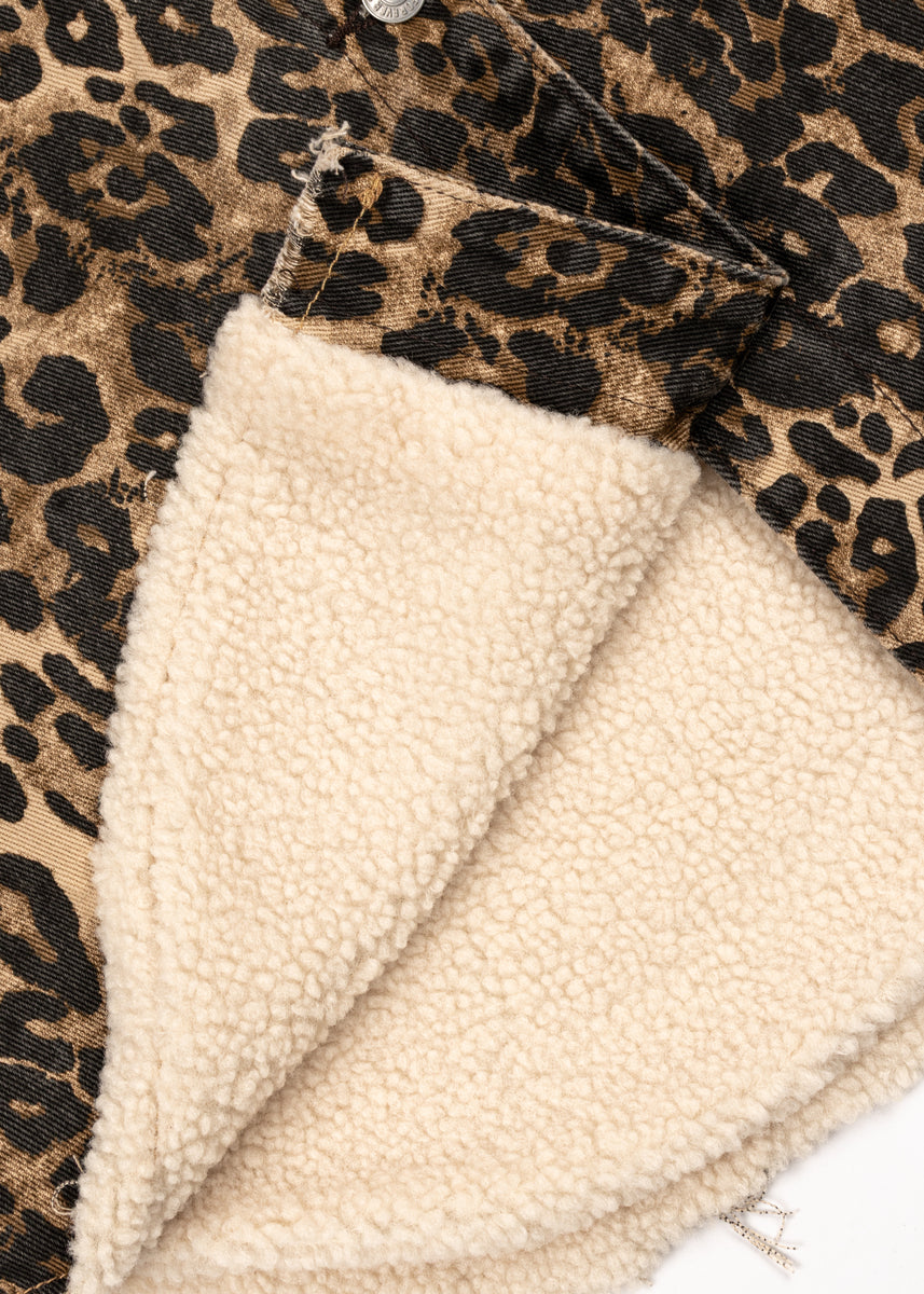 Leopard Print Faux Shearling Shacket | Forever 21 Womens