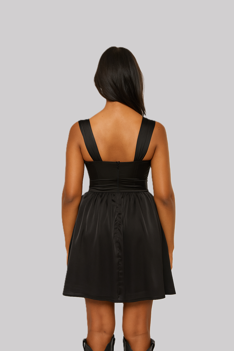 Satin Sweetheart Mini Dress | Forever 21 Womens