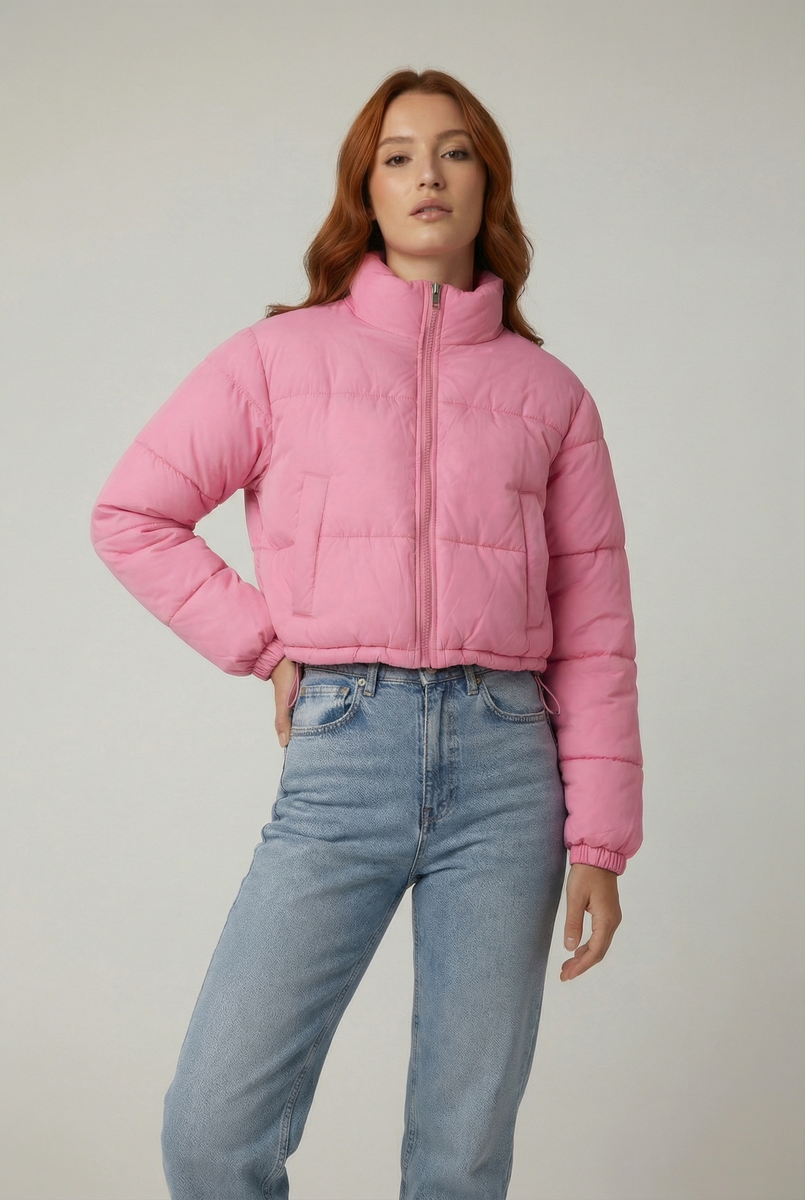 Cropped Quilted Puffer Jacket | Forever 21 Womens