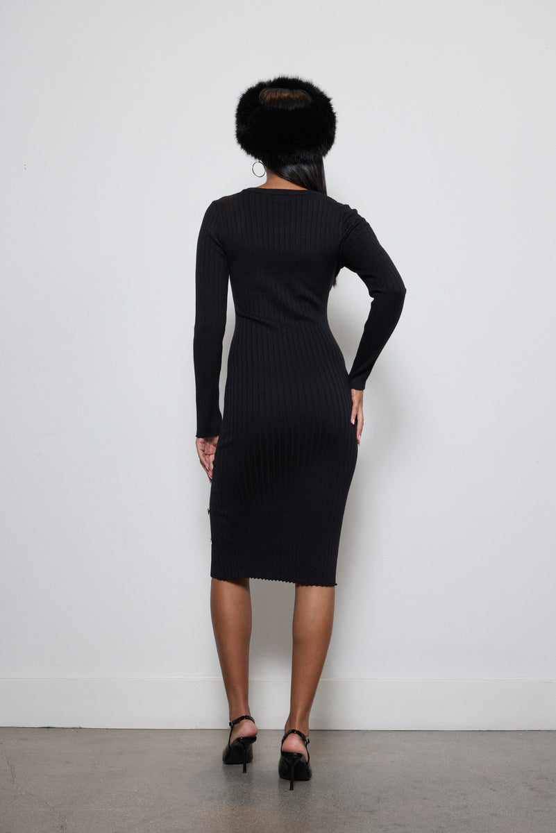 Ribbed Sweater Midi Dress | Forever 21 Womens