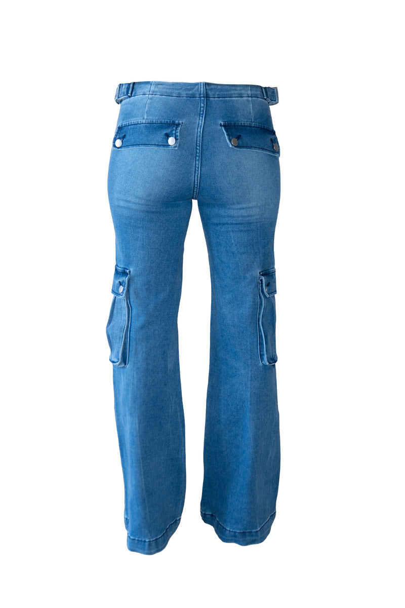 Flared Cargo Jeans | Forever 21 Womens