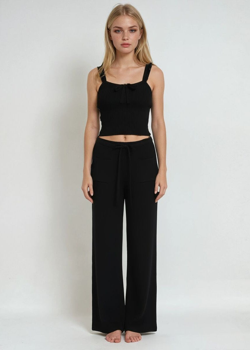 Ribbed Sweater-Knit Pajama Pant | Forever 21 Womens
