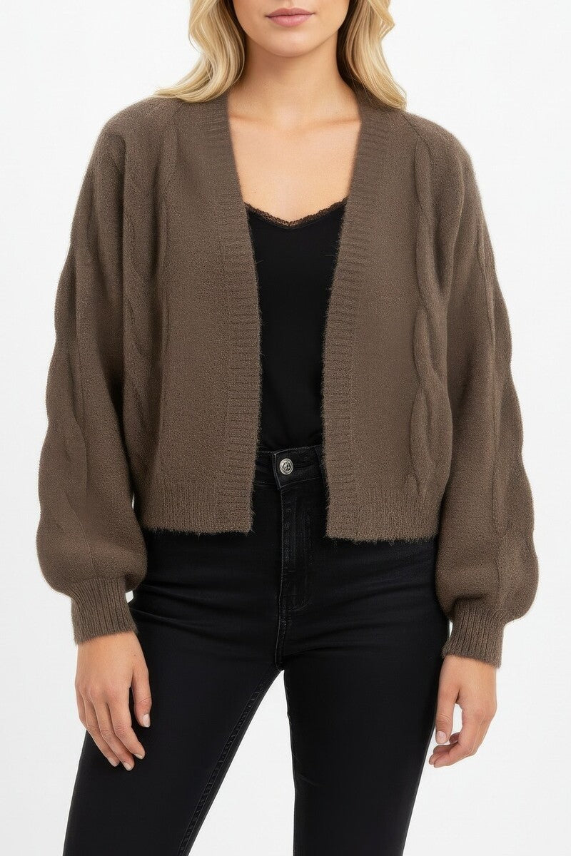 Fuzzy Open-Front Cardigan Sweater | Forever 21 Womens