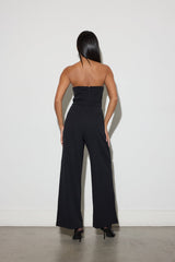 Rhinestone-Trim Strapless Jumpsuit | Forever 21 Womens