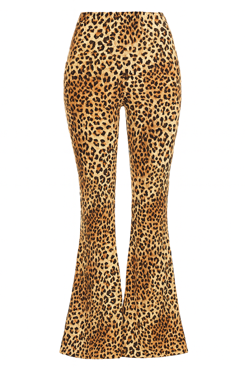 Leopard Print Flare Pants | Forever 21 Womens