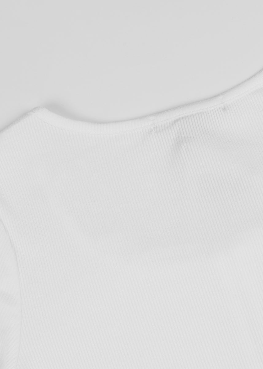 Ribbed Lace-Trim Bow Top | Forever 21 Womens