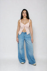 Twist-Front Mesh Tank Top | Forever 21 Womens
