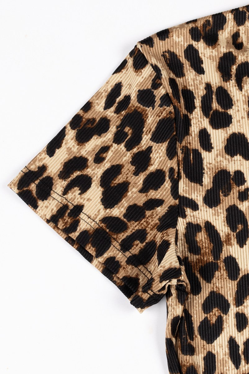 Leopard Print Baby Tee | Forever 21 Womens
