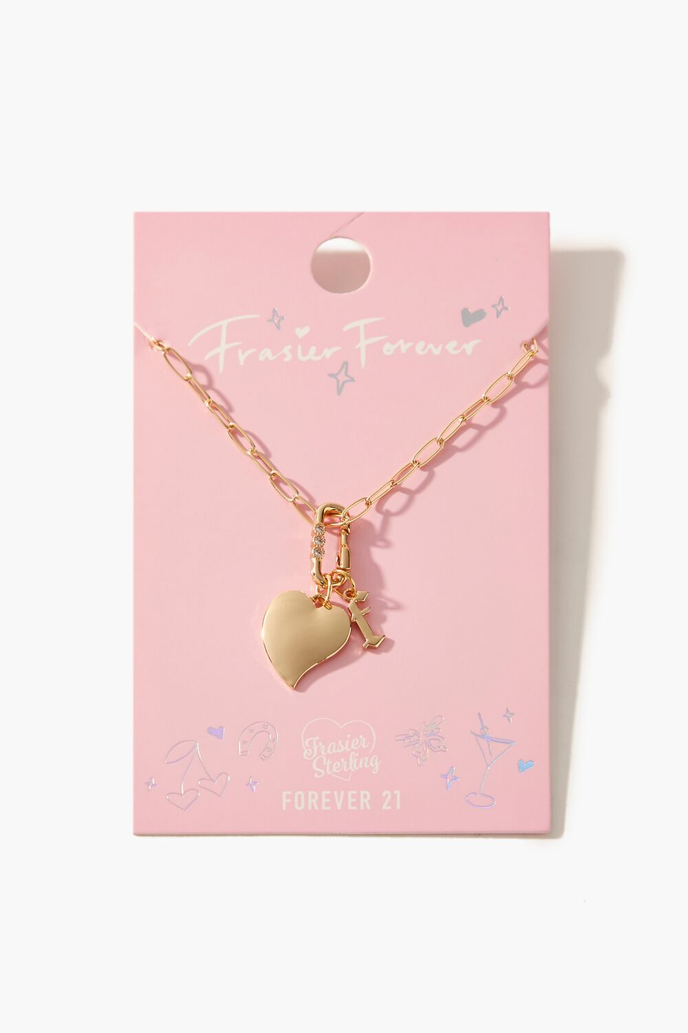 Frasier Sterling Initial Necklace | Forever 21 Womens