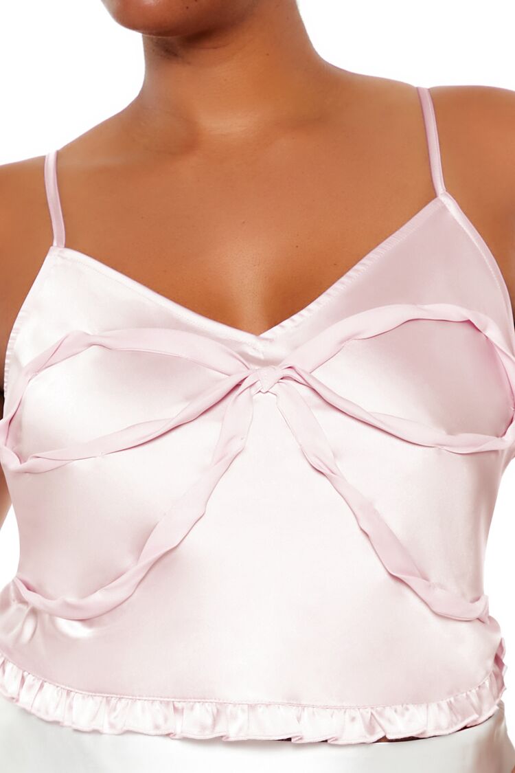 Plus Size Bow Cropped Cami | Forever 21 Womens