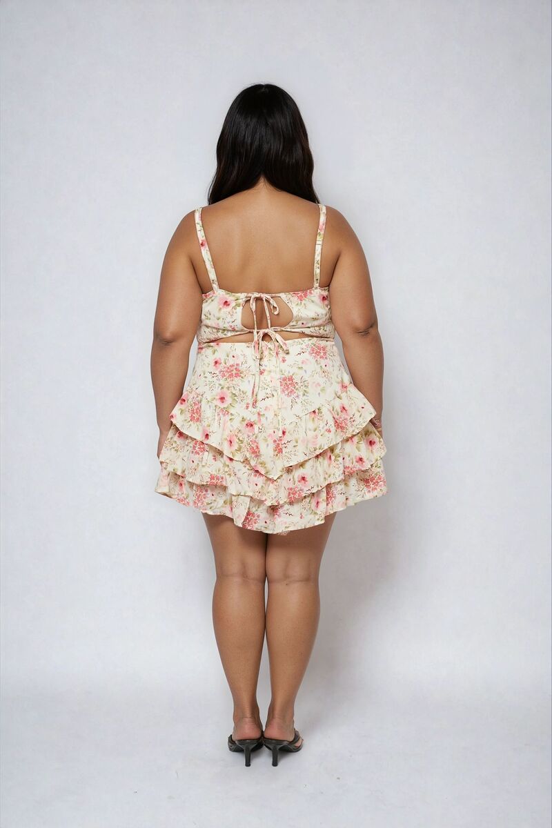 Plus Size Floral Ruffled Mini Dress | Forever 21 Womens