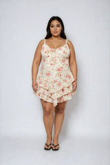 Plus Size Floral Ruffled Mini Dress | Forever 21 Womens