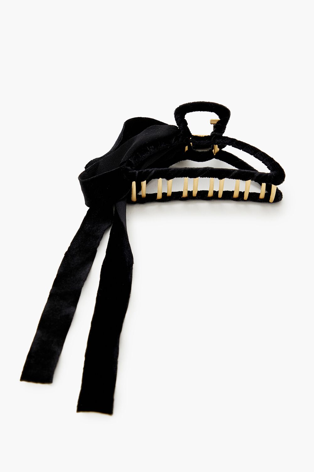 Velvet Bow Claw Hair Clip | Forever 21 Womens