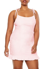 Plus Size Tie-Strap Mini Dress | Forever 21 Womens