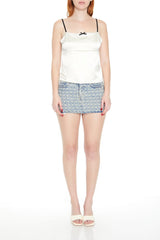 Satin Tie-Back Bow Cami | Forever 21 Womens