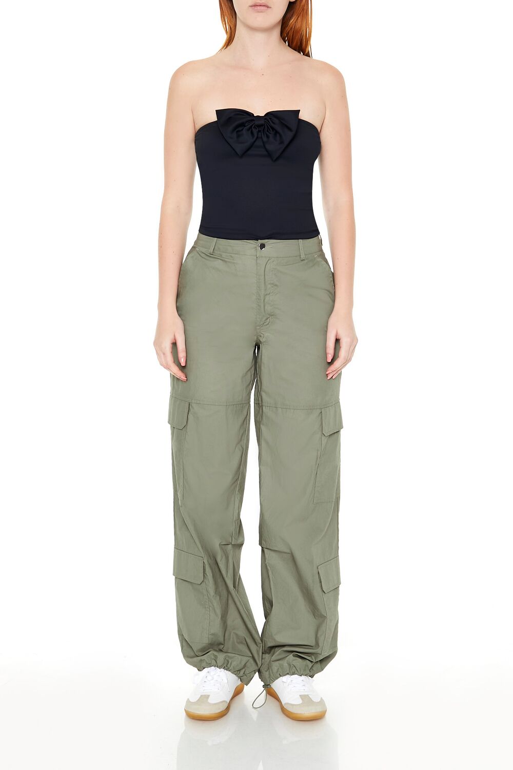 Scuba Knit Bow Tube Top | Forever 21 Womens
