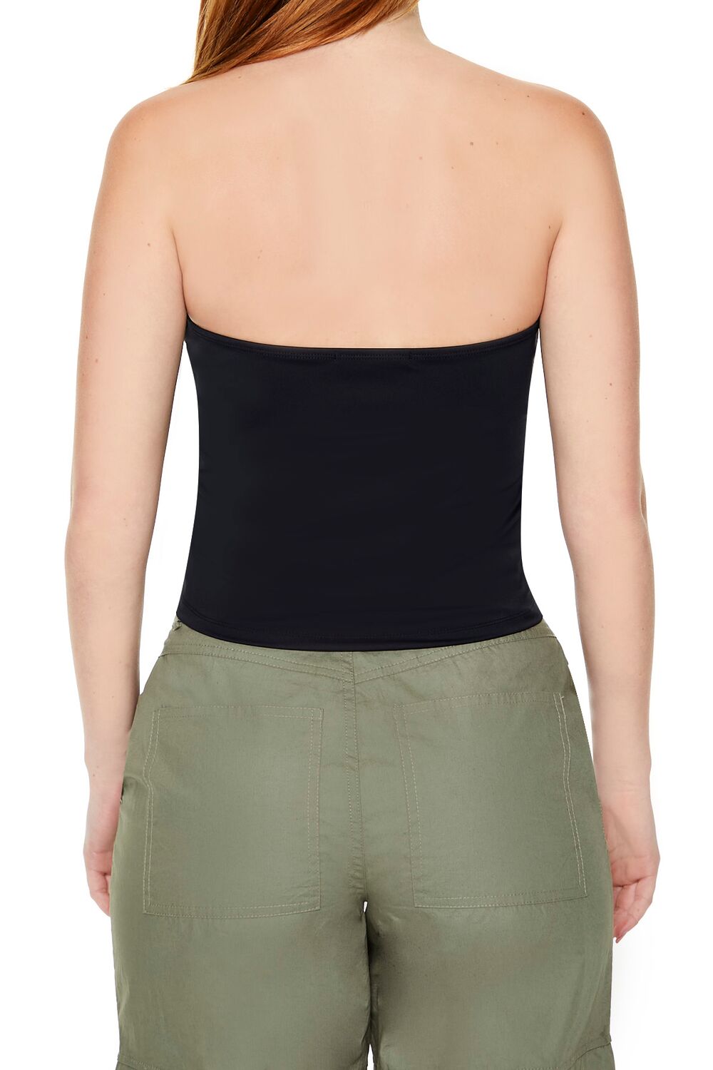 Scuba Knit Bow Tube Top | Forever 21 Womens
