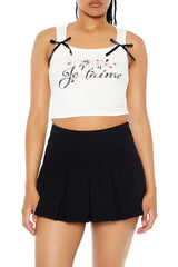 Je Taime Cropped Tank Top | Forever 21 Womens