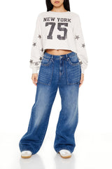 New York 75 Cropped Pullover | Forever 21 Womens